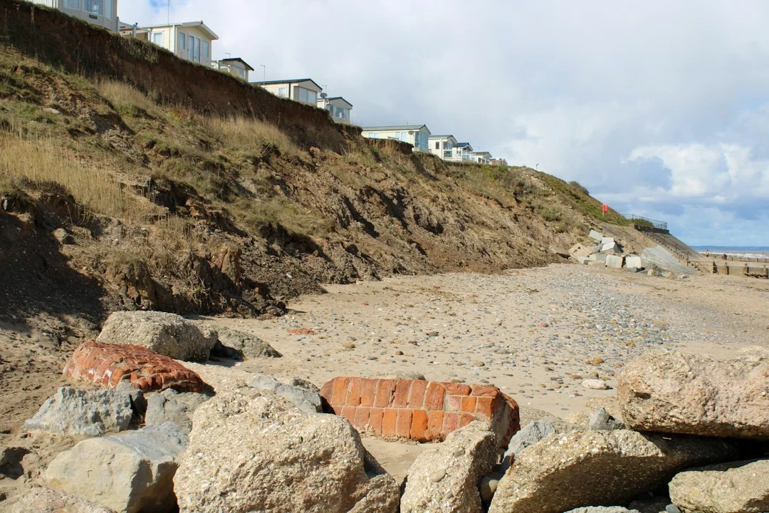 coastal erosion