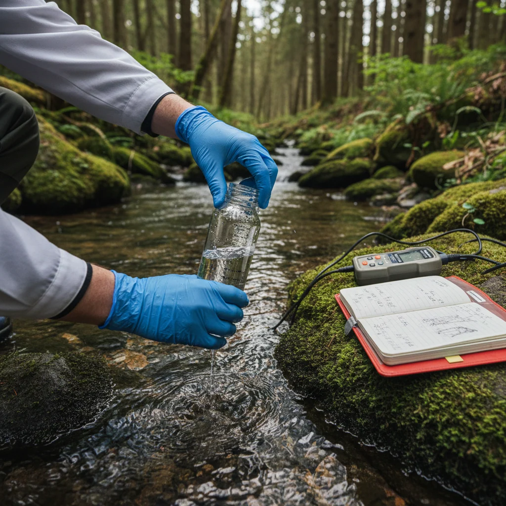 scientists in field